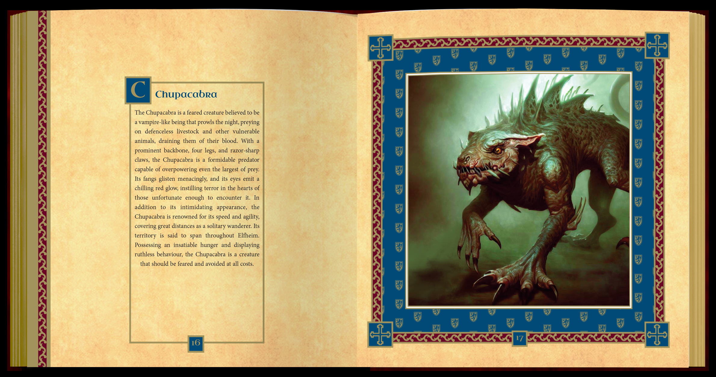 Elfheim text pages